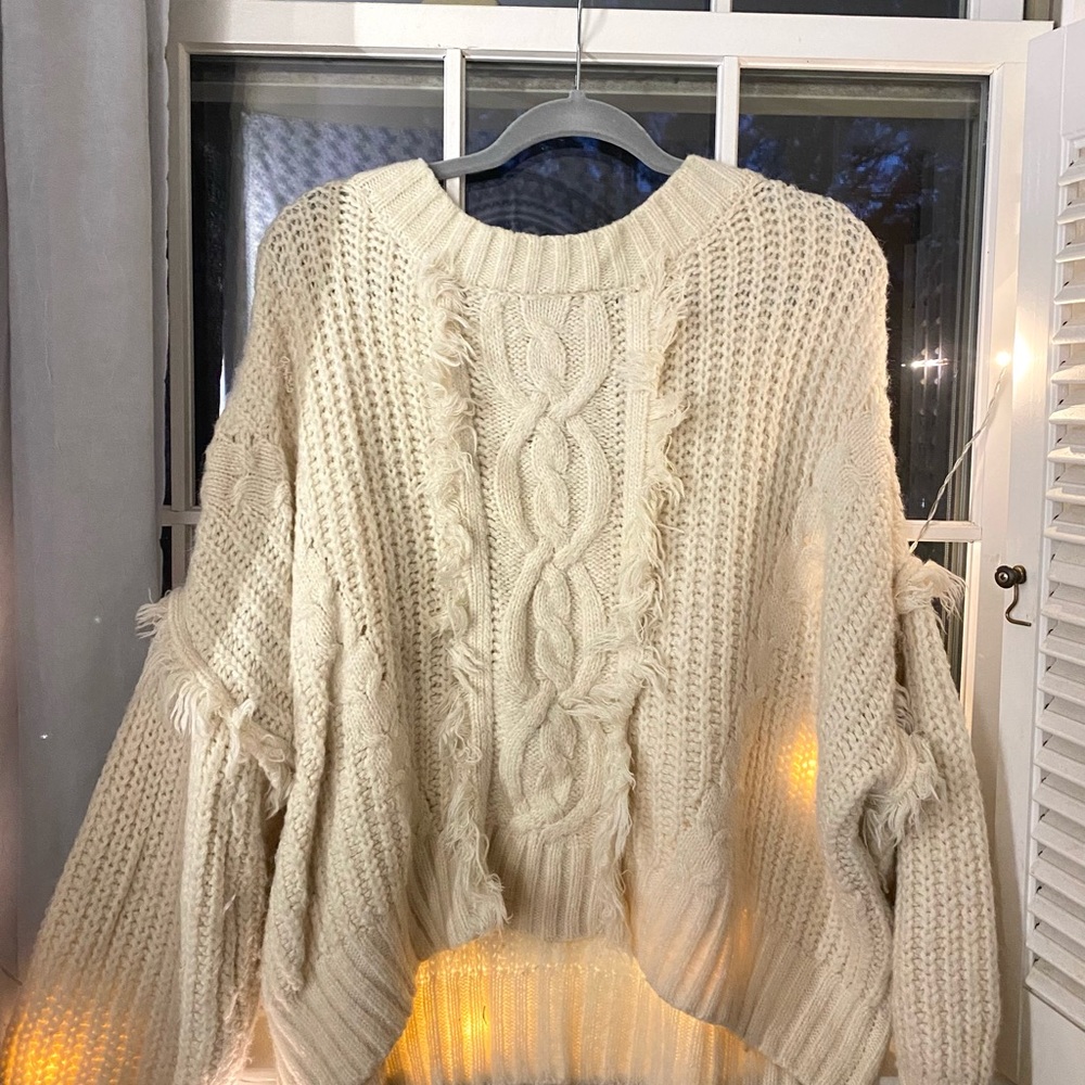 Sage Women's Long Sleeve Jewel Neck Sweater